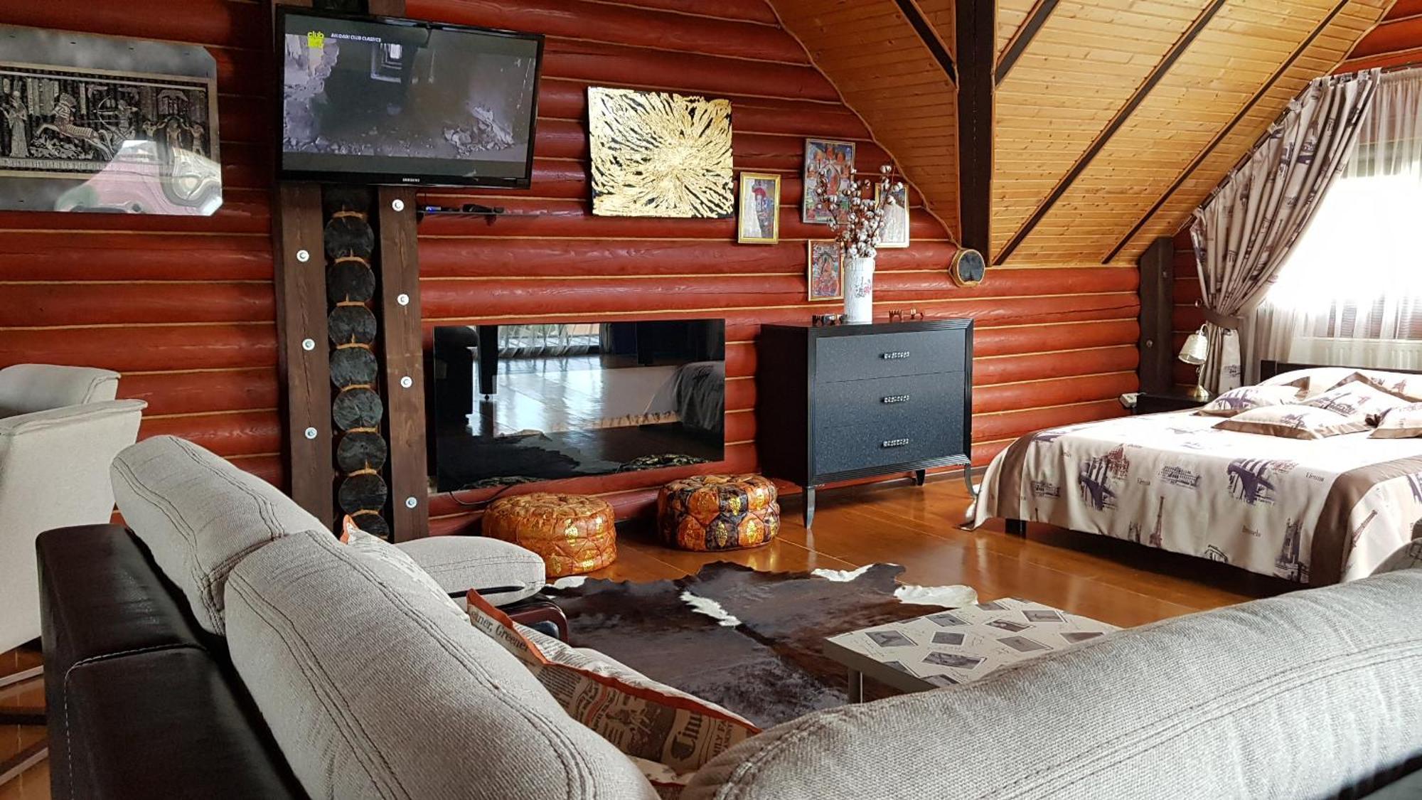 Luxury Apartments With Pool And Sauna In The Villa Çernivtsi Oda fotoğraf